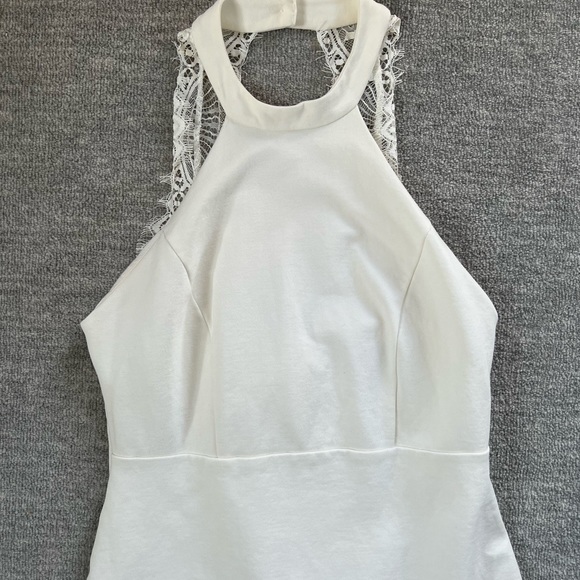 Lulu’s Cream Sleeveless Dress - Picture 5 of 10